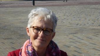Foto piety grijs haar en profile
