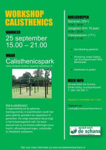 Calisrthenics 25 september