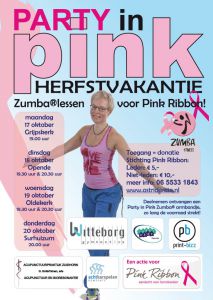 Pink ribbon zumba