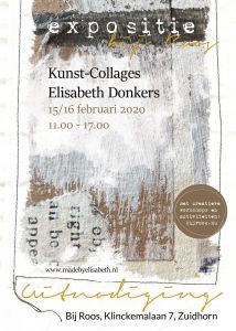 Expositie kunstcollage elisabethdonkers 15 16 februari