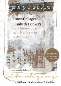 Expositie kunstcollage elisabethdonkers