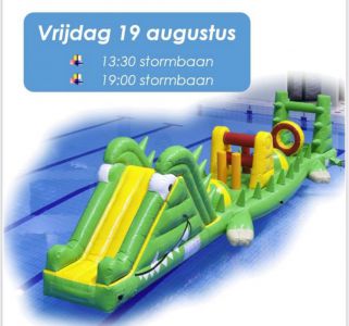 Stormbaan zwembad