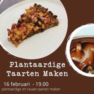 plantaardige taart