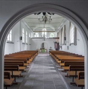 Interieur dorpskerk grijpskerk