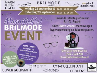 Actie brilmode