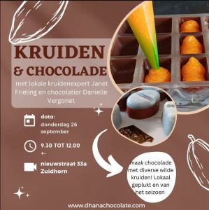 Kruiden  chocolade workshop
