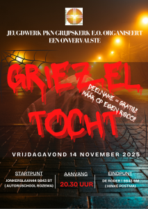 Pkn jeugdwerk griezeltocht 14-11-25