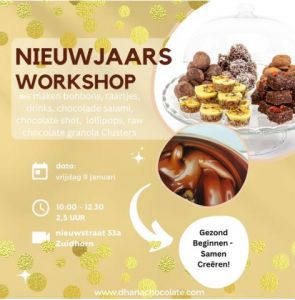 Nieuwjaars chocolade inspiratie workshop