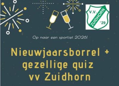 Nieuwjaarsborrel vv zuidhorn