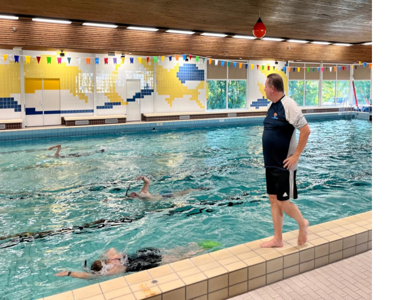 Veel vraag naar vervolg: borstcrawlcursus in Roden wordt uitgebreid.
