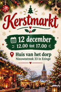 Poster kerstmarkt