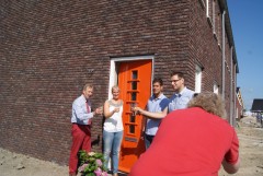 Oomkes oplevering starterswoningen