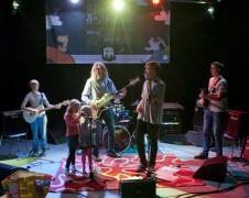 Wisselband met de meisjes