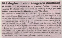 Welkominzuidhornindepers 2012 avalonskistreekkrant