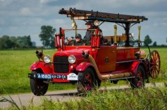 Oldtimer a-ford brandweerauto uit 1928, eigenaar dhr. venhuizen uit bedum