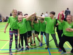 Groep 8 1ste prijs slagbal sportdag2018