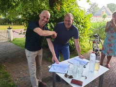 Ondertekening den horn