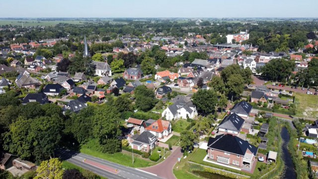 Zuidhorn-luchtfoto