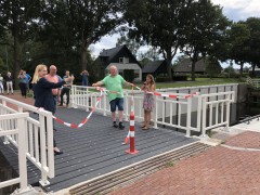 Heropening sluis 3e verlaat leekster hoofddiep eigen foto