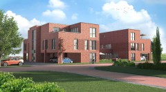 Impressie appartementencomplex oldekerkermeer oldekerk