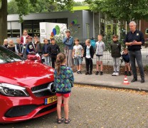 Remwegdemonstratie bij basisschool de springplank leek 27sep21-1