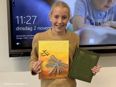 Prijswinnaars kinderkunst 2021 groep 7 sarah