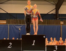 Goud voor luc rombouts en merel veenstra