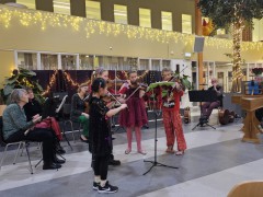 Kerstconcert zonnehuis vioolschool jeugd