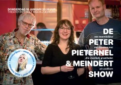 Peter, pieternel en meindertshow 18 jan, irene wiersma