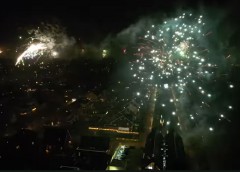 Vuurwerk van boven