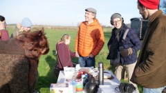 Luisteren naar de bodem koos buist