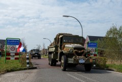 Legervoertuig bevrijdingsrit