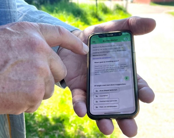 Gemeente introduceert BuitenBeter-app voor afhandeling meldingen openbare ruimte