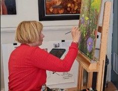 Thea dam-ruiter schilderij