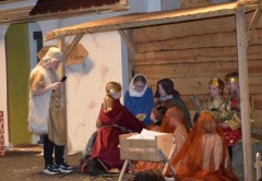 Kerststal de vlieger