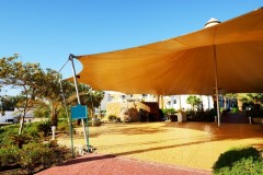 Strechtent feesttent overkapping