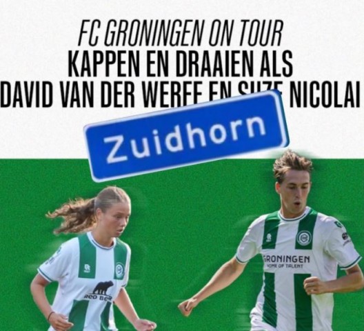 FC Groningen On Tour komt naar vv Zuidhorn