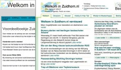 Welkom in Zuidhorn website vernieuwd