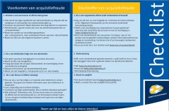 Acquistiefraude-checklist