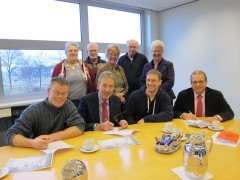 Ondertekening overeenkomst buurthuiskamer 20dec2012