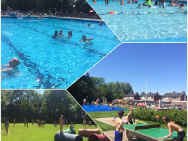 Opening zwemseizoen zwembad de Griffioen Grijpskerk.