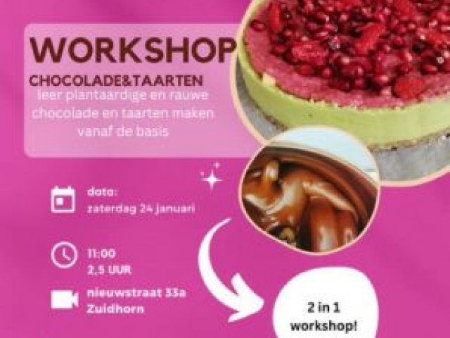 Combi-workshop Chocolade & Taarten