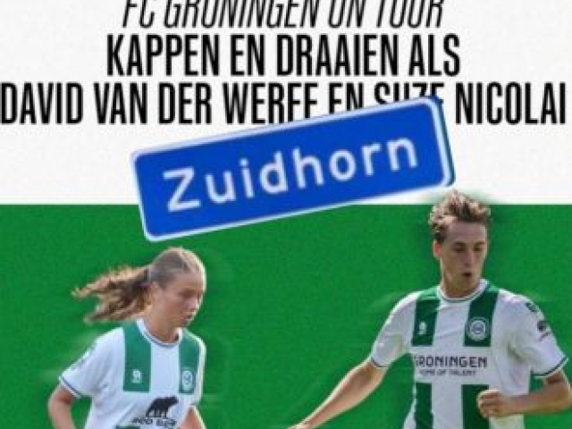 FC Groningen On Tour bij vv Zuidhorn