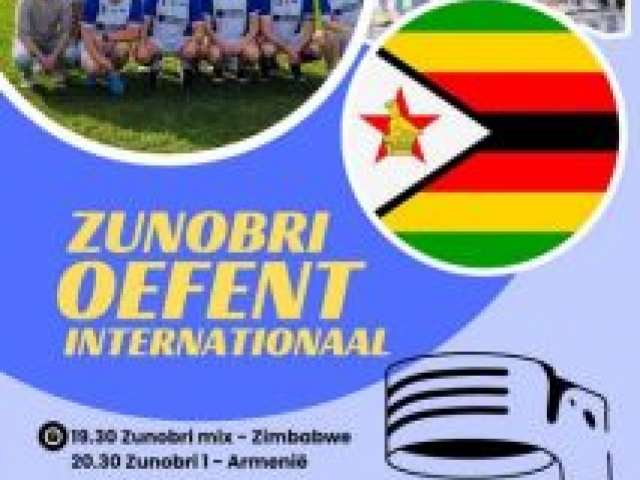 K.V. Zunobri ontvangt Zimbabwe en Armenië