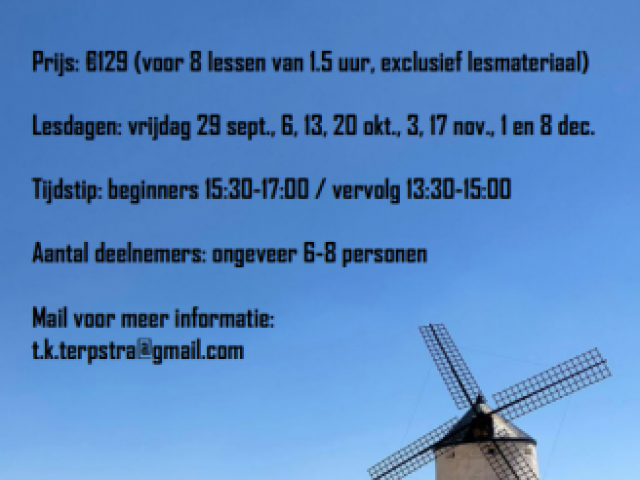 Leer Spaans in Zuidhorn