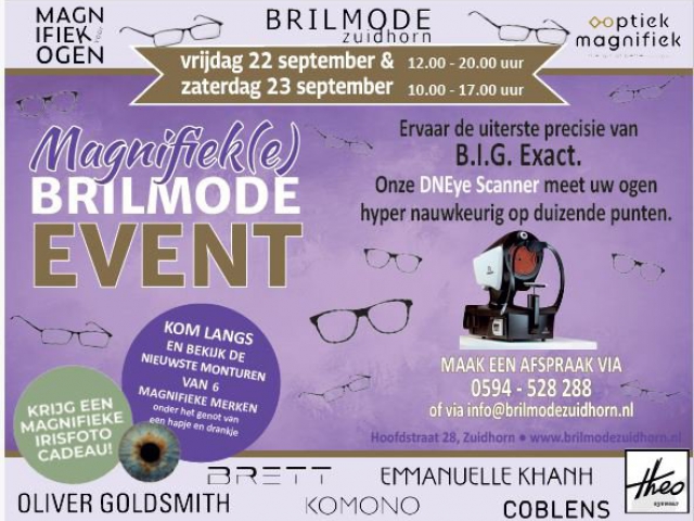 Actie brilmode