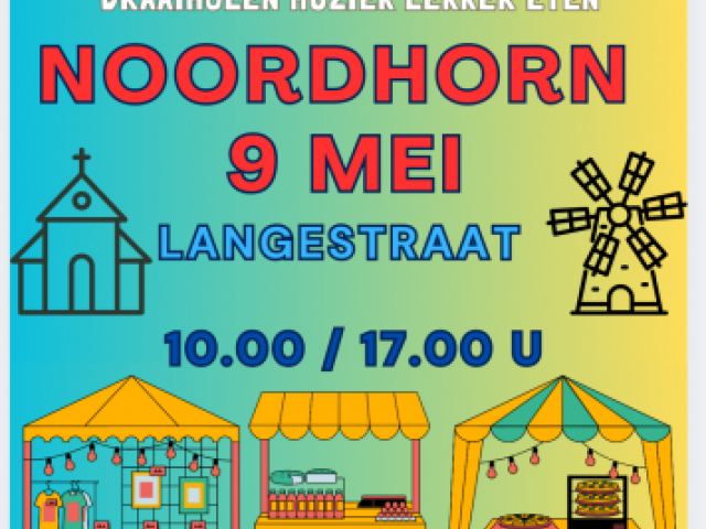 Braderie Noordhorn 9 mei