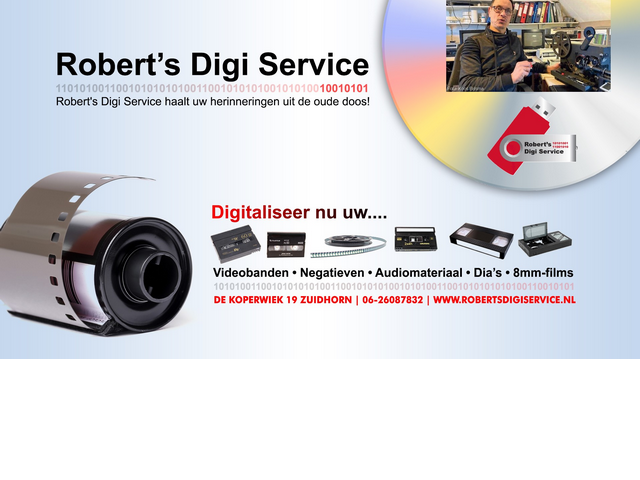 Altijd al uw analoge video en audio  willen laten digitaliseren?