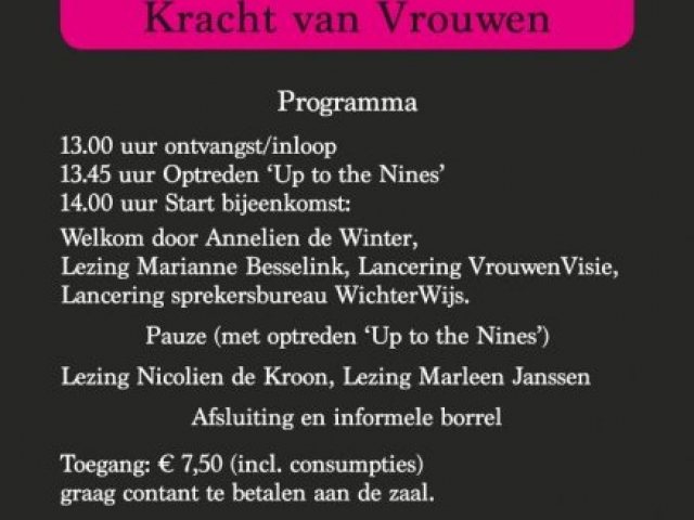 Symposium kracht van vrouwen