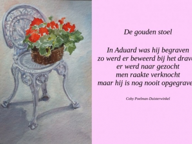 De gouden stoel
